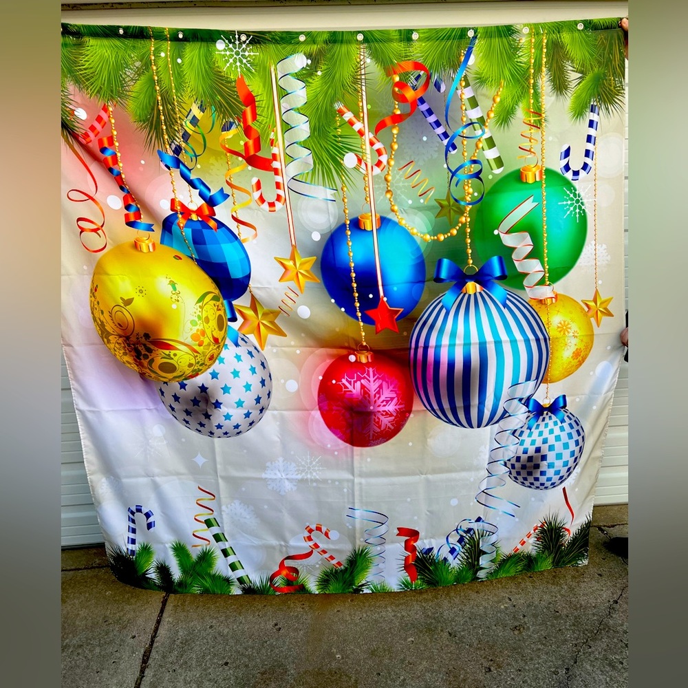 Christmas Shower Curtain